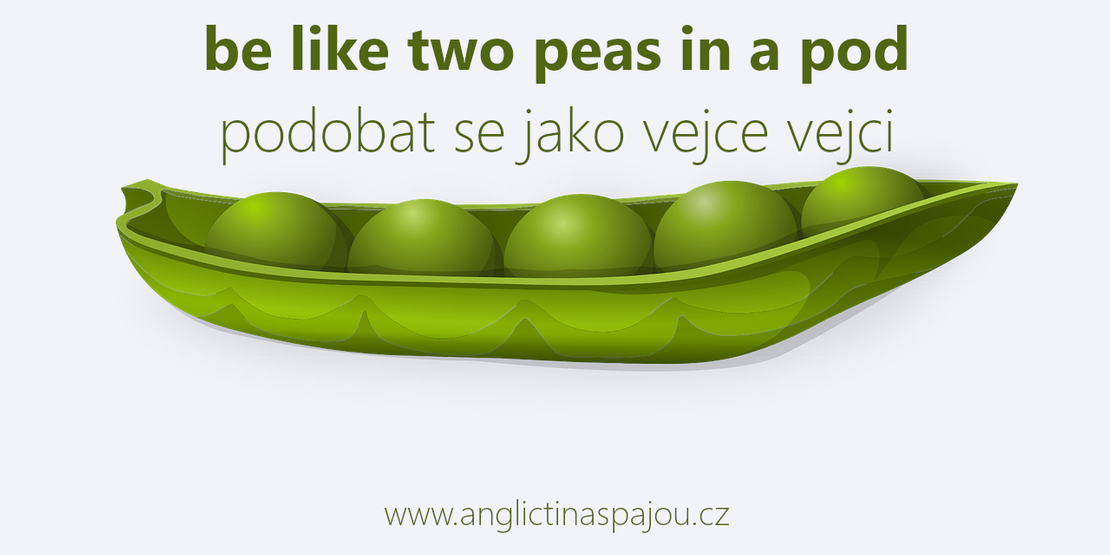 Be like two peas in a pod